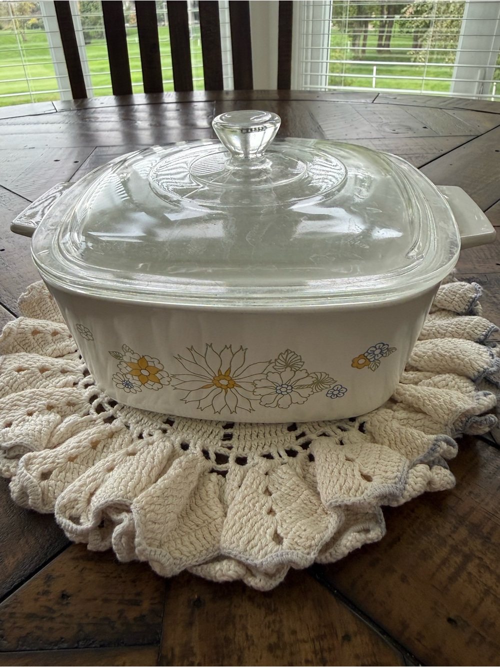 Corningware Floral Bouquet 1 1/2 Qt A-1 1/2- B